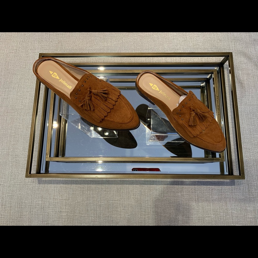 Women’s Loafer Mules New - Picture 2 of 3